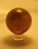 Brown Citrine/Smoky Quartz Sphere 3 lbs 3.94" diam. - radiantrocksct