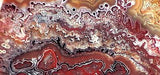 Red Crazy Lace Agate Cabochon 148 carats - radiantrocksct