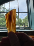 Polished Brazilian Agate  slab 1.1 oz (30 grams)