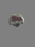 Australian Queensland agate Lapidary slab 5.9 gms Red, Pink banding patterns