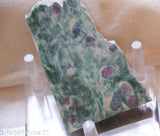 Ruby in Fuschite Lapidary Slab - Radiant Rocks CT