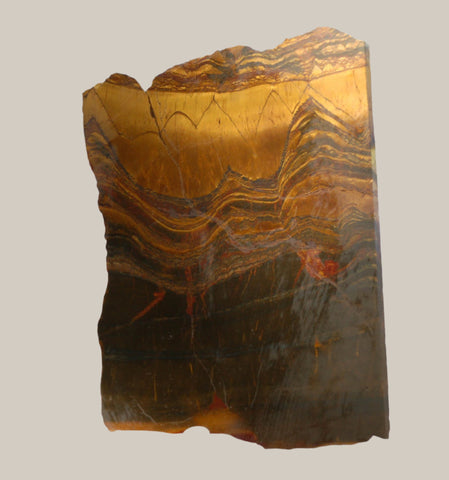 Australian Thin Banded Marra Mamba lapidary slab 5.2 oz (150 grams)