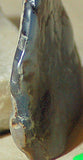 Malawi Blue Chalcedony lapidary lightly tumbled rough 2.3 oz dendritic plate - radiantrocksct