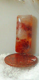 Carey Plume Agate Freeform Cabochon 8 carats - radiantrocksct