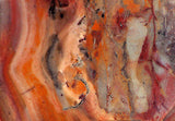 Serape  Lace agate Lapidary Slab 5.2 oz Great colors /patterns 147 grams - radiantrocksct
