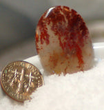 Carey Plume Agate Oval Cabochon 21.5 carats - radiantrocksct