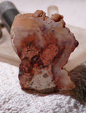 Carey Plume Agate 0.79 oz Lapidary  cab slab good plume 21.8 grams - radiantrocksct