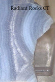 Namibian Blue Lace Agate 1.6 oz lapidary slab - radiantrocksct