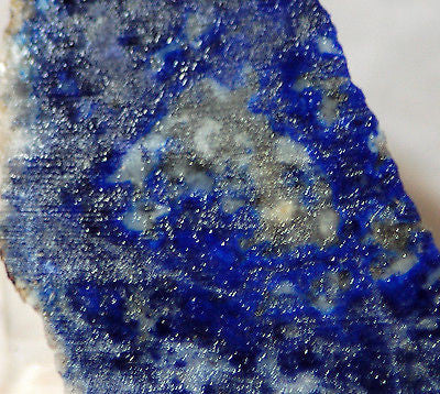 Russian Lapis Lazuli 2.4 oz  lapidary faced heel  slab 68 grams - radiantrocksct