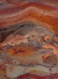 Serape Lace agate Lapidary Slab 4.2 oz Great colors /patterns 119 grams - radiantrocksct