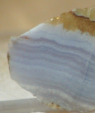Namibian Blue Lace Agate 1.0 oz lapidary slab - radiantrocksct