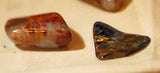 Namibian Red/Blue/Gold Pietersite polished tumble 11 small pieces rough - radiantrocksct