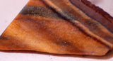 Gold Tiger's Eye 0.8 oz lapidary cabochon heel slab - radiantrocksct