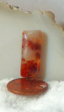Carey Plume Agate Freeform Cabochon 8 carats - radiantrocksct