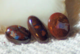 Koroit Boulder Opal  Oval Cabochons 20 carats - radiantrocksct
