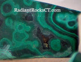 Congo Malachite lapidary slabs 86 grams - radiantrocksct