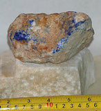 Russian Lapis Lazuli lapidary 1.3 lb rough Nice Blue and some gold pyrites - radiantrocksct