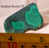 Congo Malachite lapidary slabs 86 grams - radiantrocksct