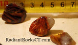 Namibian Red/Blue/Gold Pietersite polished tumble 11 small pieces rough - radiantrocksct