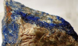 Russian Lapis Lazuli 2.4 oz  lapidary faced heel  slab 68 grams - radiantrocksct
