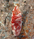 Red Crazy Lace Agate Cabochon 18 carats - radiantrocksct