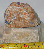 Russian Lapis Lazuli lapidary 1.3 lb rough Nice Blue and some gold pyrites - radiantrocksct
