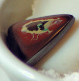 Koroit Boulder Opal triangular Cabochon green Fire - radiantrocksct