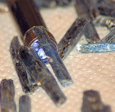 Blue Zimbabwe Kyanite crystals 1 lb 4.4 oz lapidary rough (578 grams) - radiantrocksct