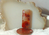 Carey Plume Agate Freeform Cabochon 8 carats - radiantrocksct