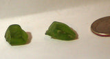 Lime Green Peridot  facet rough - radiantrocksct