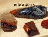 Namibian Red/Blue/Gold Pietersite polished tumble 11 small pieces rough - radiantrocksct