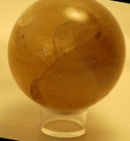 Brown Citrine/Smoky Quartz Sphere 3 lbs 3.94" diam. - radiantrocksct