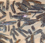 Kyanite crystals 1 lb 3.8 oz lapidary rough (561 grams) - radiantrocksct