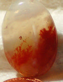 Carey Plume Agate Oval Cabochon 30 carats - radiantrocksct