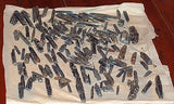 Blue Zimbabwe Kyanite crystals 1 lb 5.2 oz lapidary rough (601 grams) - radiantrocksct