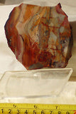 Serape  Lace agate Lapidary Slab 5.2 oz Great colors /patterns 147 grams - radiantrocksct