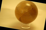 Brown Citrine/Smoky Quartz Sphere 3 lbs 3.94" diam. - radiantrocksct