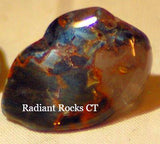 Namibian Red/Blue/Gold Pietersite polished tumble 11 small pieces rough - radiantrocksct