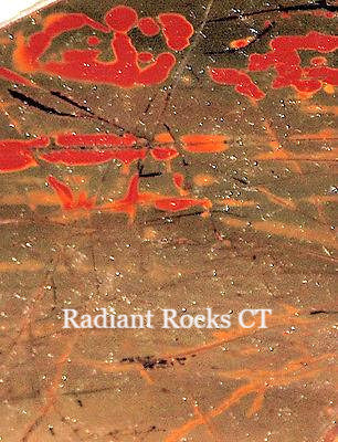 Cherry Creek Jasper 2.2oz lapidary cabochon slab - radiantrocksct