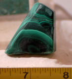 Congo Malachite lapidary slabs 86 grams - radiantrocksct