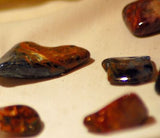 Namibian Red/Blue/Gold Pietersite polished tumble 11 small pieces rough - radiantrocksct
