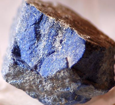 Afghan Lapis Lazuli 9.8 ounces  lapidary rough (278 grams) - radiantrocksct