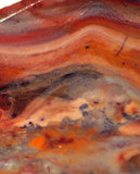 Serape Lace agate Lapidary Slab 4.2 oz Great colors /patterns 119 grams - radiantrocksct