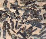 Blue Kyanite crystals 1 lb 6.4 oz lapidary rough (635 grams) - radiantrocksct