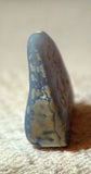 Malawi Blue Chalcedony 1.4 oz cabochon or facet, 2 pieces tumbled lapidary rough. - radiantrocksct