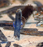 Blue Zimbabwe Kyanite crystals 1 lb 4.2 oz lapidary rough (573 grams) - radiantrocksct