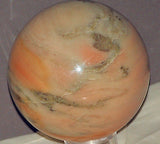 Marble Sphere 4.2 lbs 4 5/16" diam. - radiantrocksct