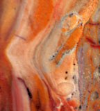 Serape  Lace agate Lapidary Slab 5.2 oz Great colors /patterns 147 grams - radiantrocksct