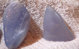 Malawi Blue Chalcedony lapidary tumbled rough 4.2 oz cabochon or facet - radiantrocksct