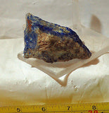 Russian Lapis Lazuli 2.4 oz  lapidary faced heel  slab 68 grams - radiantrocksct